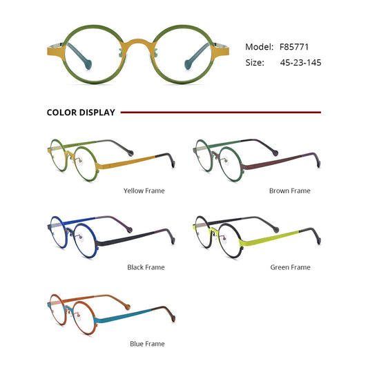 Gafas Redondas Vintage Unisex - Estilo Atemporal - Image 2