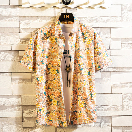 Camisa Casual Floral para Hombre - Image 11
