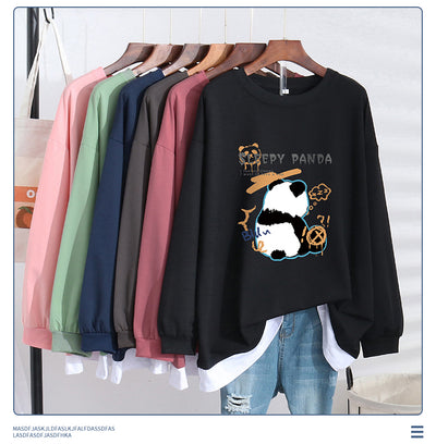 Suéter Mujer Elegante Efecto Capas Talla Grande Ajuste Holgado - Image 11