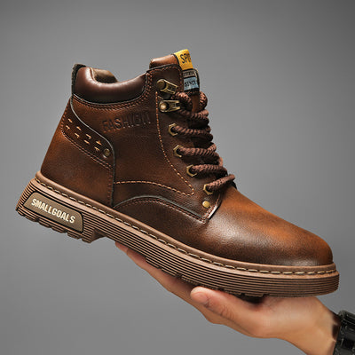 Botas Martin de Cuero Retro Estilo Británico - Hombre - Image 6