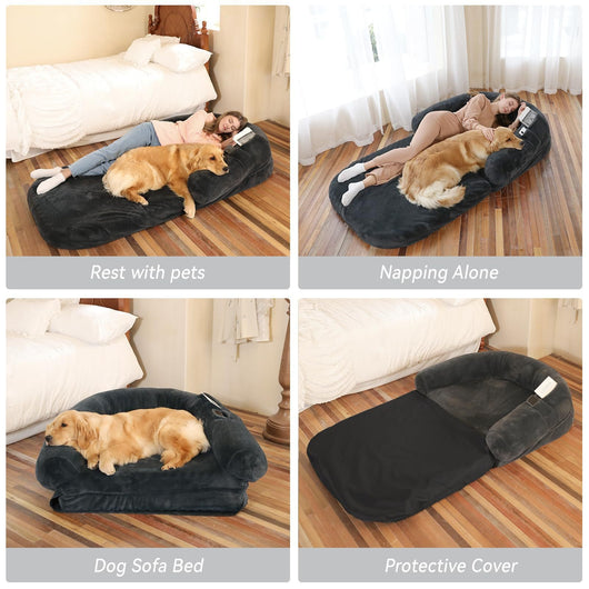 Sofá Cama para Mascotas con Funda Removible y Lavable - Image 9