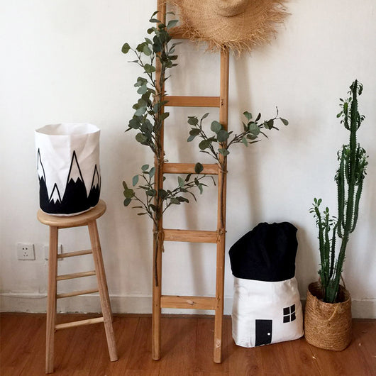 Bolsa Organizadora de Juguetes con Tapete de Juego Diseño Casa - Almacenamiento Grande para Habitación Infantil - Image 7