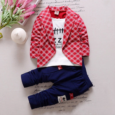 Traje Infantil de Algodón Elegante para Niños 1-4 Años - Image 15