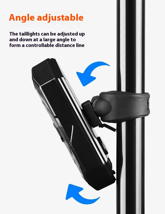 Luz de Giro para Bicicleta con Carga USB y Bocina - Image 14