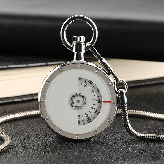Reloj de Bolsillo Cadena de Cintura con Diseño Serpiente Vórtex de Personalidad Creativa - Image 4
