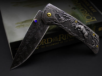 Cuchillo Plegable de Acero de Alta Dureza para Frutas - Image 5