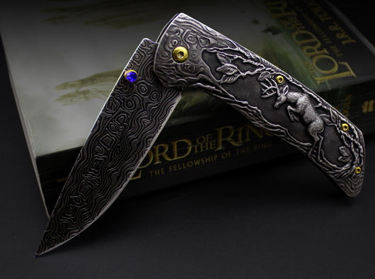Cuchillo Plegable de Acero de Alta Dureza para Frutas - Image 5