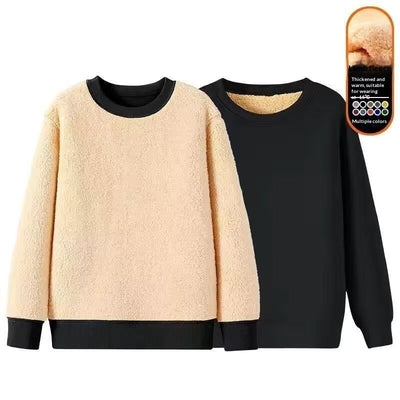 Sudadera Holgada Gruesa con Cuello Redondo para Hombre - Image 10