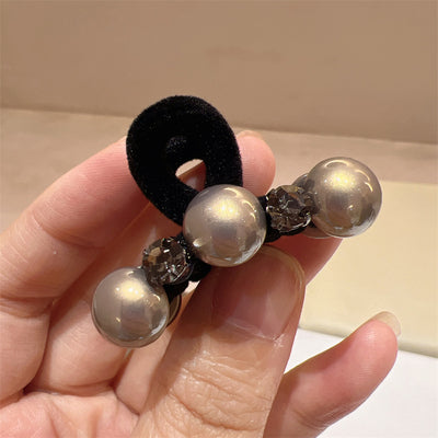 Mini Pinza para Cabello de Alta Gama con Perla Negra - Image 7