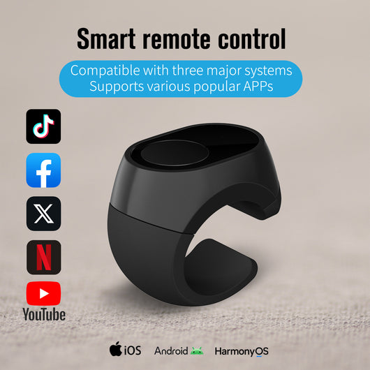 Anillo Ratón Bluetooth Multifuncional Portátil - Image 3