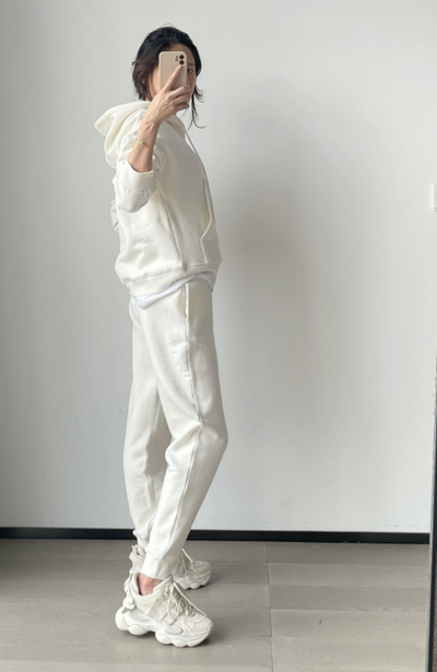 Conjunto de Sudadera con Capucha y Pantalón Deportivo Elástico - Image 15