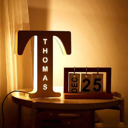 Lámpara Personalizada con Letras Iluminadas - Image 4