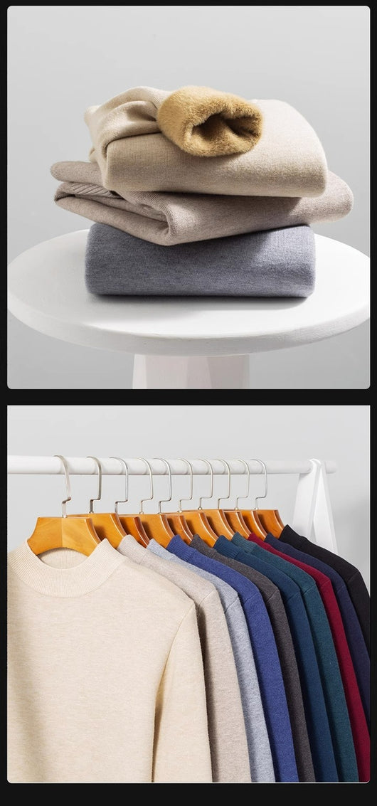Suéter de Cuello Alto Térmico para Capas - Image 7