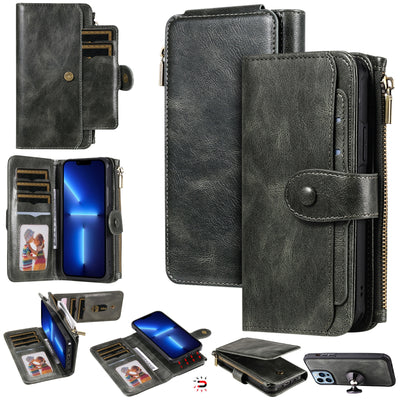 Funda Cartera Magnética para 16 Móviles - Protección Retro Multifunción con Ranuras para Tarjetas - Image 37