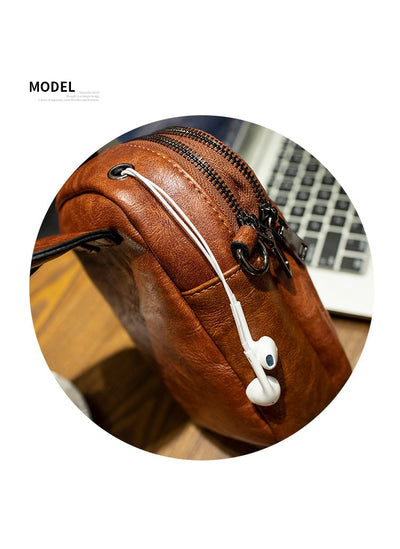 Bolso Bandolera Retro para Mujer - Bolsa de Hombro Único para Teléfono y Accesorios - Image 9