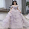 Vestido de Noche Elegante Hombros Descubiertos para Anfitriona
