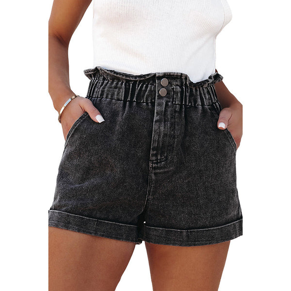Shorts Talle Alto Lavados para Mujer - Versátiles y Modernos - Image 7