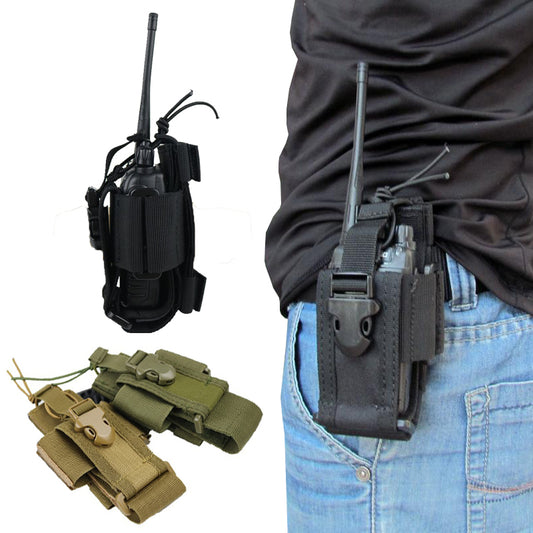 Bolsa Táctica Multifuncional para Walkie-talkie y Deportes Outdoor
