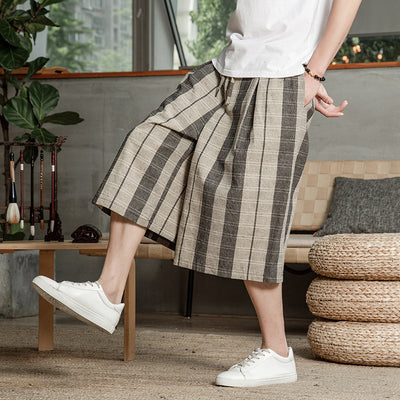 Pantalones Anchos Estilo Chino de Lino - Image 6