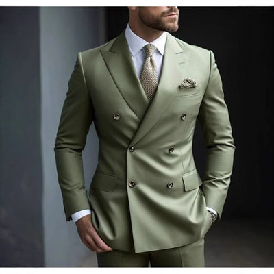 Trajes Formales Británicos de Dos Piezas para Hombre Ejecutivo - Image 4