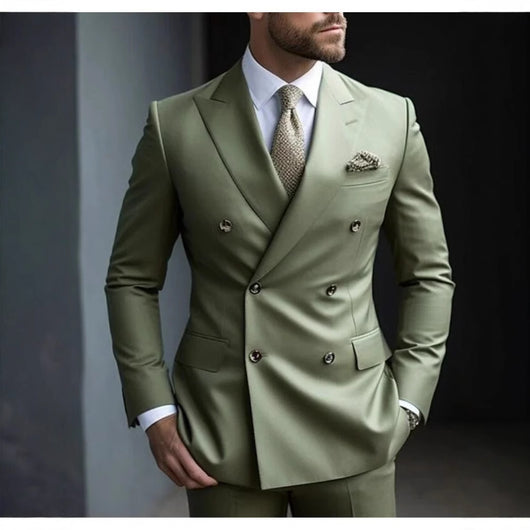 Trajes Formales Británicos de Dos Piezas para Hombre Ejecutivo - Image 4