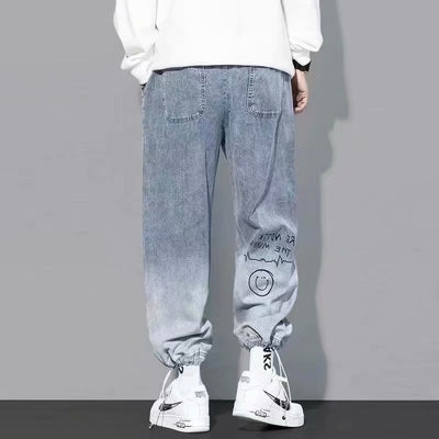 Pantalones Harem Elásticos Talla Grande para Hombre con Stretch - Image 6