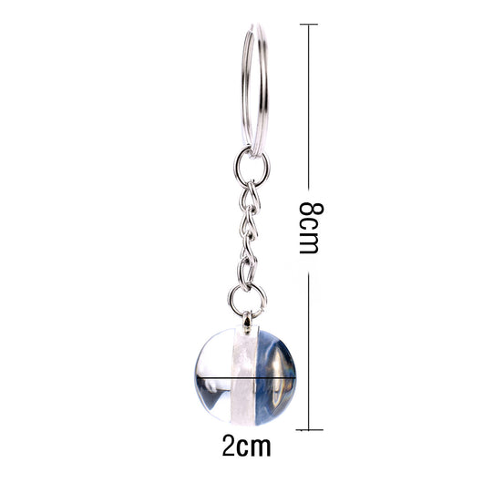 Llavero Esfera de Vidrio con Tortuga y Estrella de Mar - Diseño Divertido - Image 26