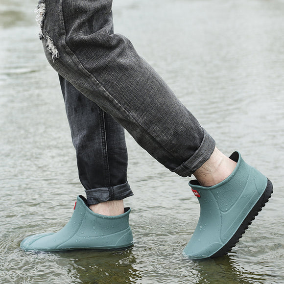 Botas de Lluvia Impermeables Antideslizantes para Hombre