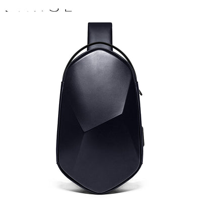 Mochila de Carga Dura con Diseño Geométrico para Hombre - Image 5
