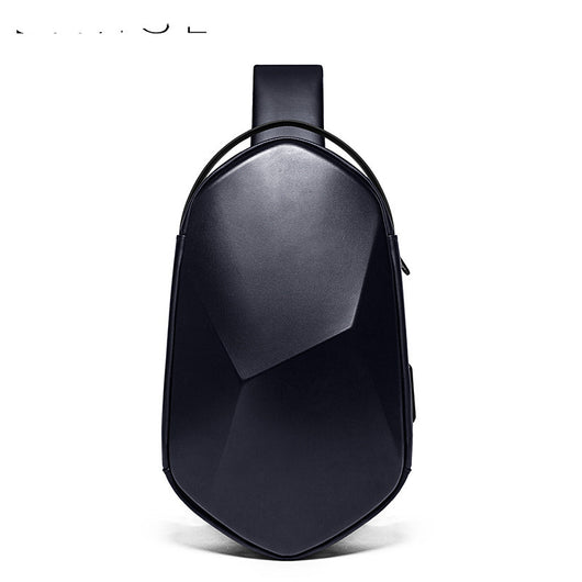 Mochila de Carga Dura con Diseño Geométrico para Hombre - Image 5
