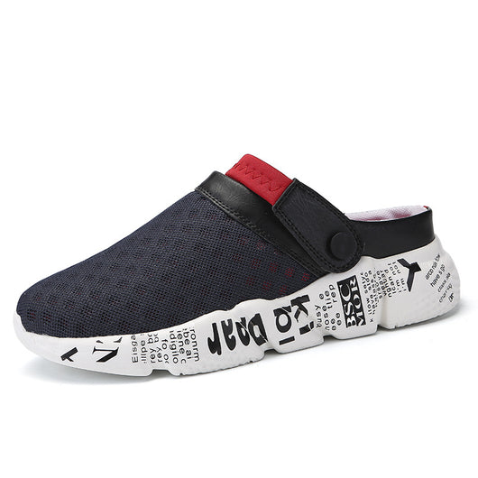 Sandalias Playeras Hombre Tipo Crocs con Agujeros Transpirables - Image 11