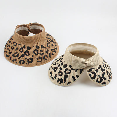 Sombrero de Copa Estampado Leopardo para Mujer - Estilo Verano Moderno - Image 6