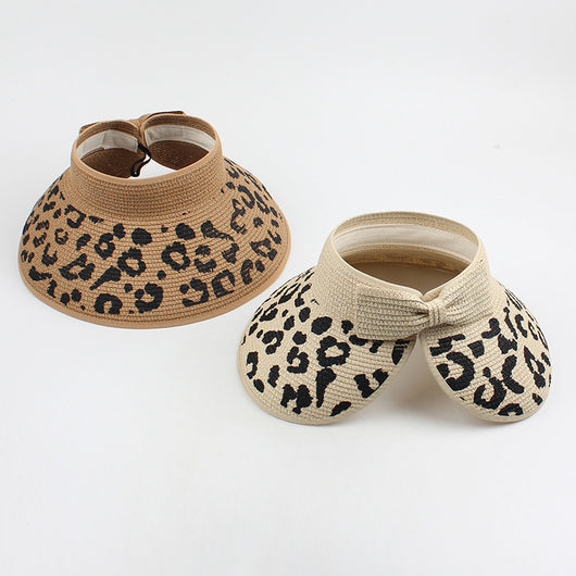 Sombrero de Copa Estampado Leopardo para Mujer - Estilo Verano Moderno - Image 6