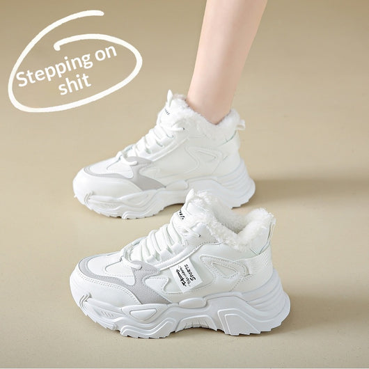 Zapatos Cómodos Tipo Dad Shoes con Forro Polar Grueso y Calidez - Image 22