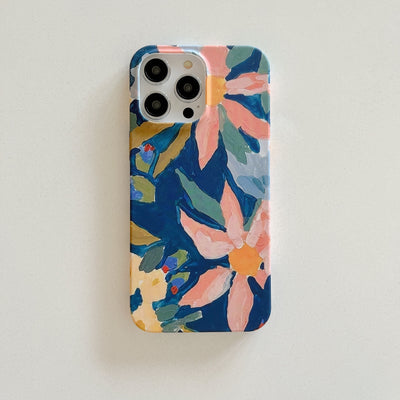 Funda para Teléfono con Diseño de Campanas Eólicas y Flores - Doble Película PC Resistente a Caídas - Image 4