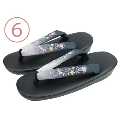 Chanclas Japonesas con Bordado Degradado - Image 12