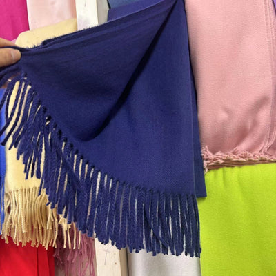 Bufanda de Cachemira con Borlas para Otoño e Invierno - Image 13