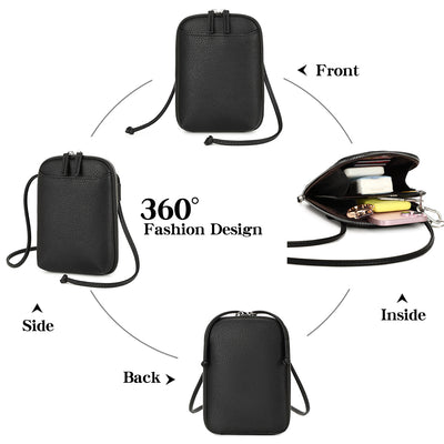 Bolso Bandolera Vertical para Mujer - Diseño Minimalista y Versátil - Image 5