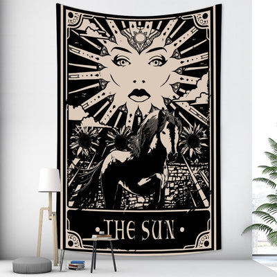 Tapiz Mandala Tarot Bohemio - Decoración Witchcraft Estilo Hippie - Image 5