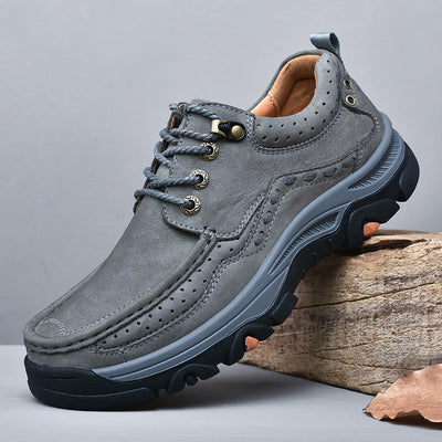 Botas de Senderismo en Cuero Genuino con Suela Reforzada para Hombre - Image 12