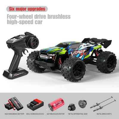 Auto RC Todoterreno 4x4 de Alta Velocidad con Tracción Integral y Control Remoto - Image 18