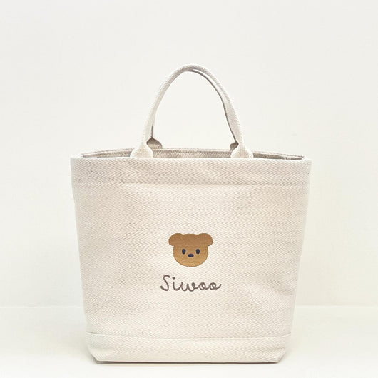 Bolsa Maternal Canvas Go Out Blanca con Compartimentos Interiores para Mamá y Bebé - Image 7
