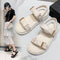Zapatos Metálicos Casuales para Playa - Estilo Estudiante