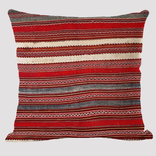 Almohada Reversible Étnica de Lino Bohemio Doble Cara - Image 14