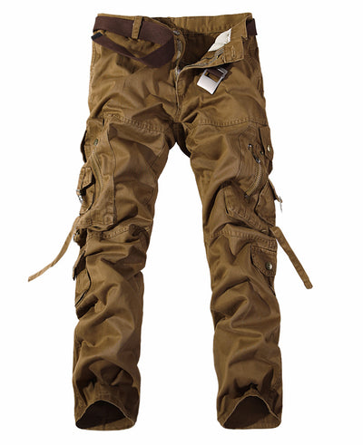 Pantalones Cargo Multibolsillos para Hombre - Estilo Lavado Moderno - Image 2