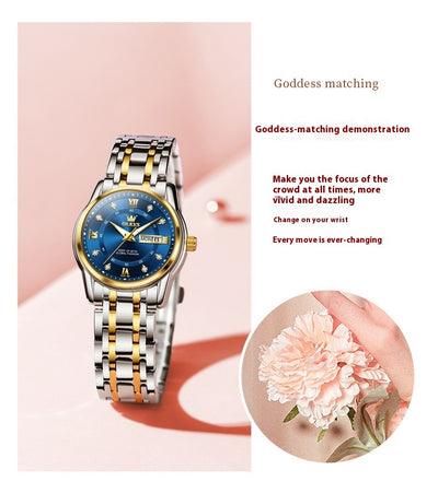 Reloj de Cuarzo para Mujer con Números Romanos Resistente al Agua - Image 16