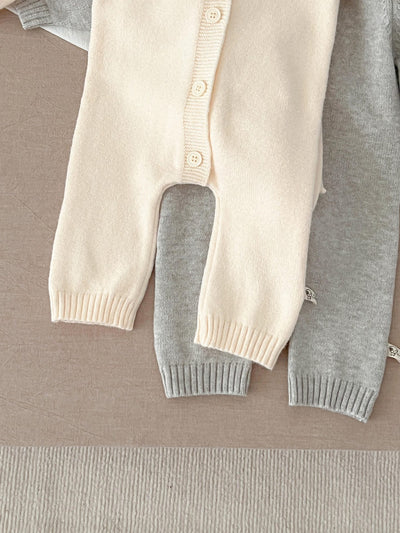 Pijama Enterizo con Capucha de Orejas de Osito Estilo Occidental - Image 19