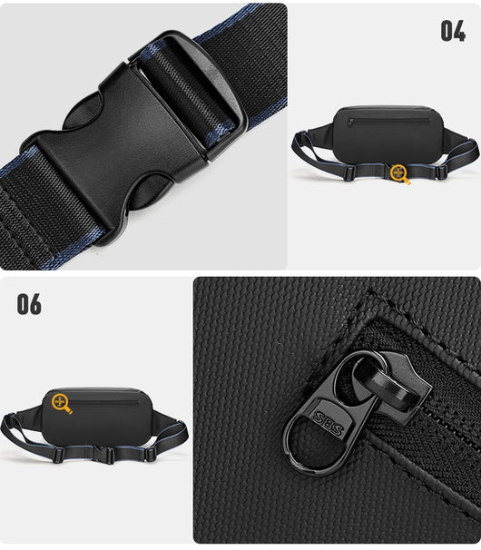 Bolsa de Pecho para Hombre - Mochila Bandolera de Moda - Image 8