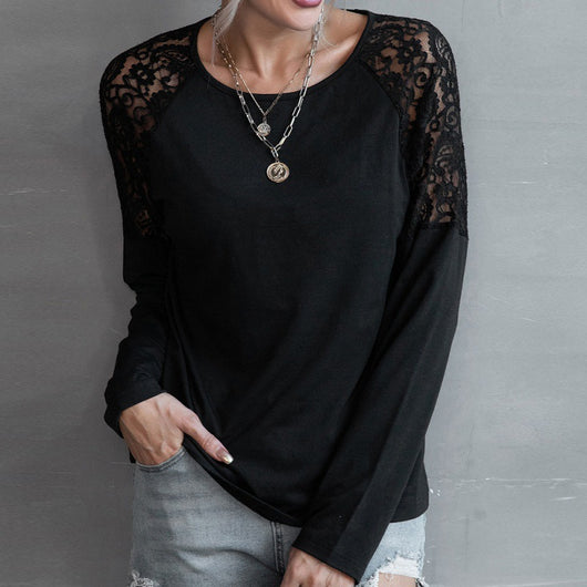 Blusa Suelta Calada Casual para Mujer