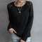Blusa Suelta Calada Casual para Mujer